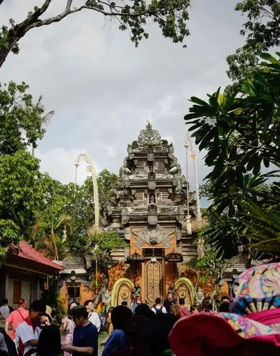 Ubud Palace in Ubud region of Bali