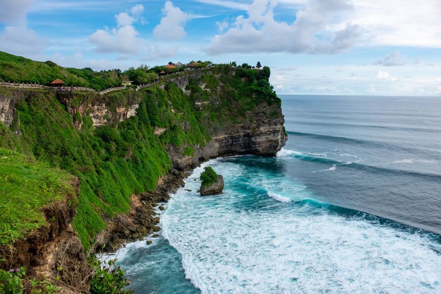 Uluwatu Temple in undefined region of undefined