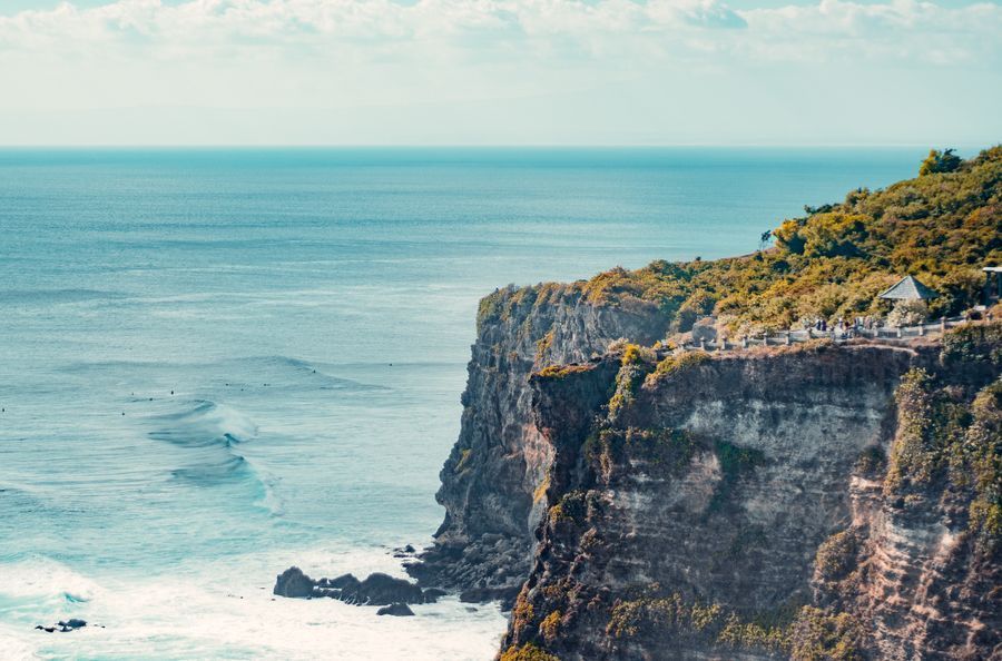 Uluwatu Temple in undefined region of undefined