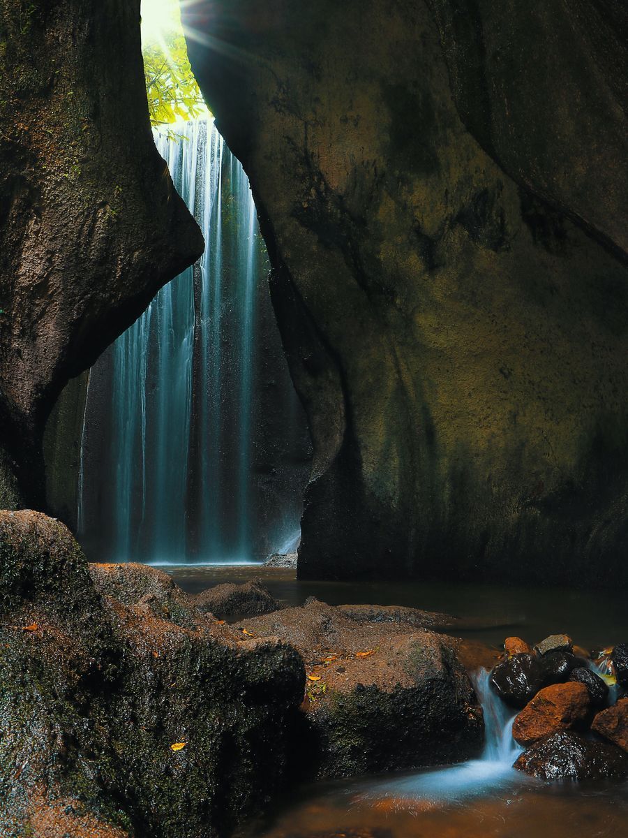 Tukad Cepung Waterfall in undefined region of undefined