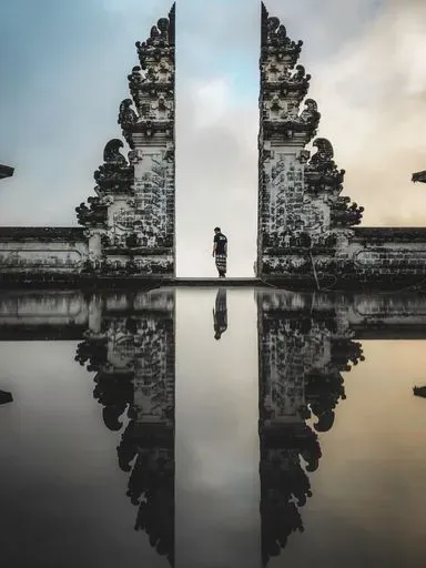 Lempuyang Temple in East Bali region of Bali