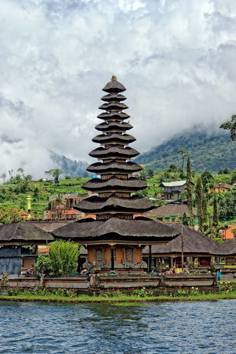 Ulun Danu Beratan Temple in undefined region of undefined