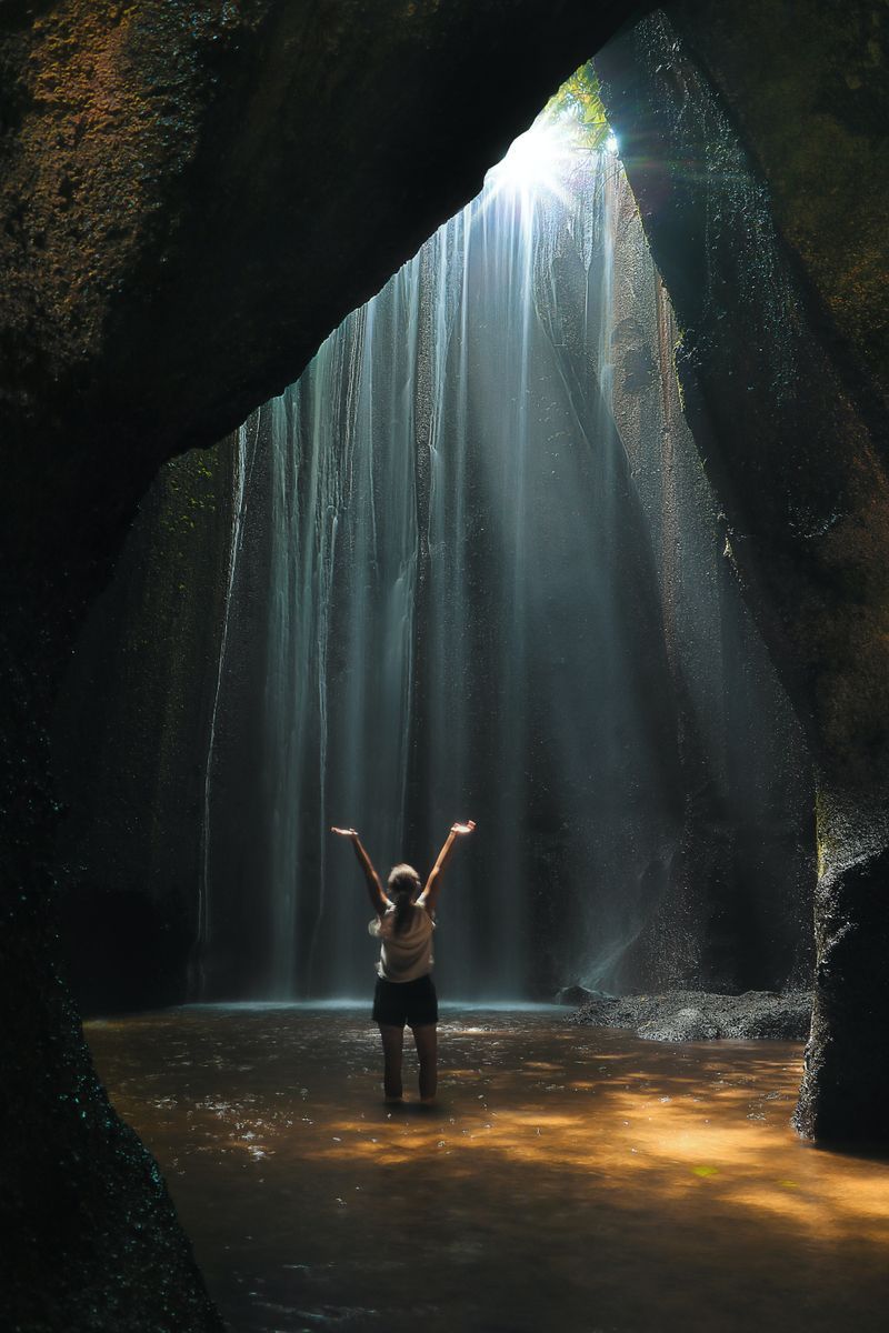 Tukad Cepung Waterfall in undefined region of undefined