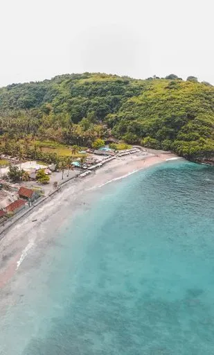 Crystal Bay in Nusa Penida region of Bali