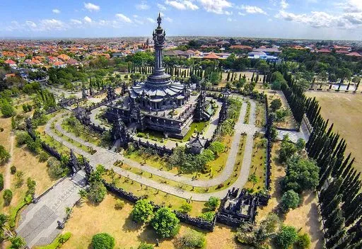 Bajra Sandhi Monument in Denpasar region of Bali