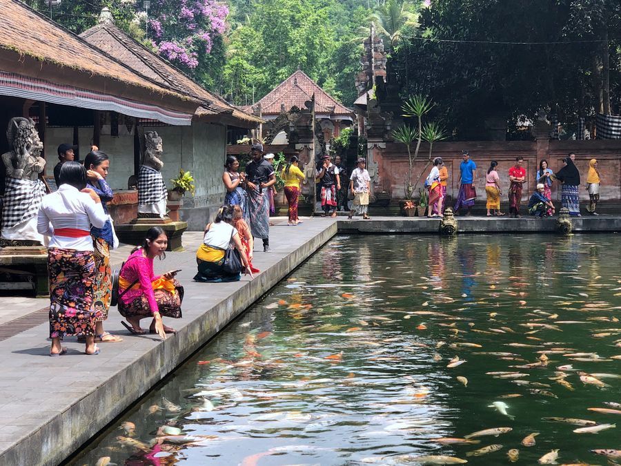 Pura Tirta Empul in undefined region of undefined