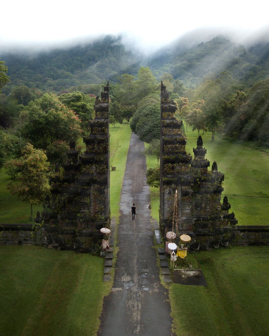 Bali Handara Gate in undefined region of undefined