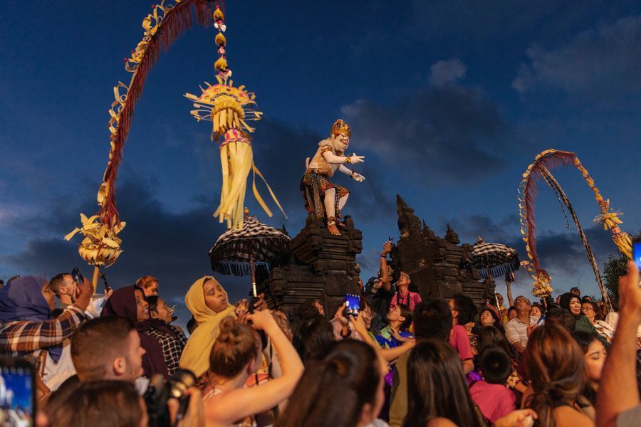 Uluwatu Temple in undefined region of undefined