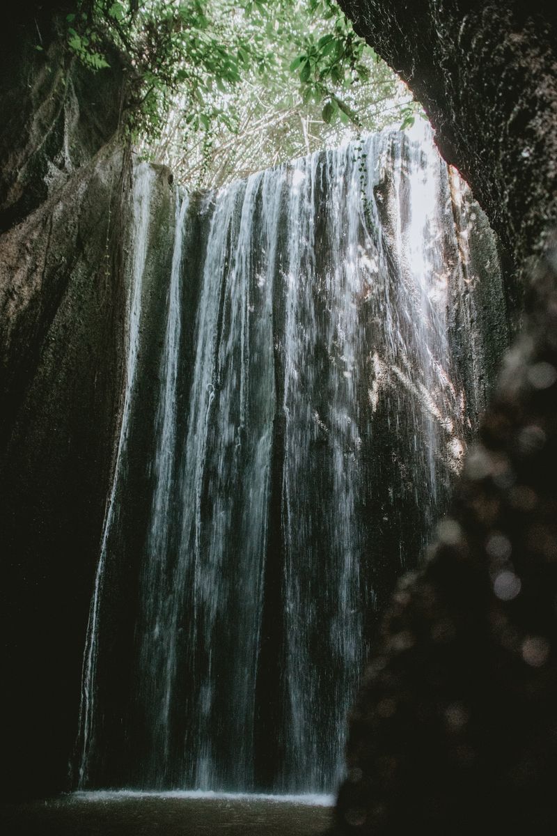 Tukad Cepung Waterfall in undefined region of undefined