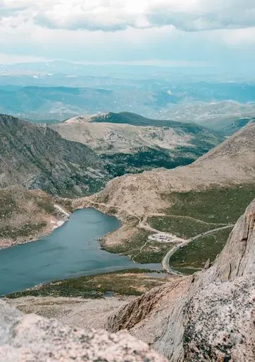 Summit Lake Park in Denver region of Colorado