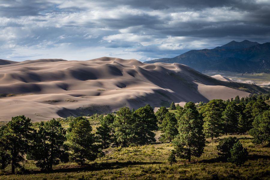 Medano Pass in Sand Dunes region of Colorado