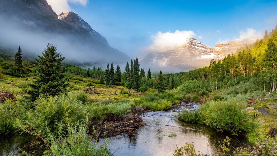 Maroon Bells in undefined region of undefined