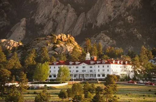 Stanley Hotel in Rocky Mountains region of Colorado