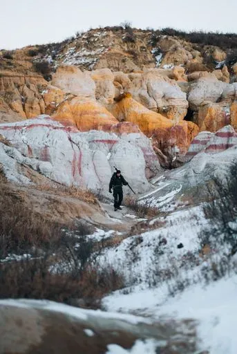 Paint Mines Interpretive Park in Colorado Springs region of Colorado