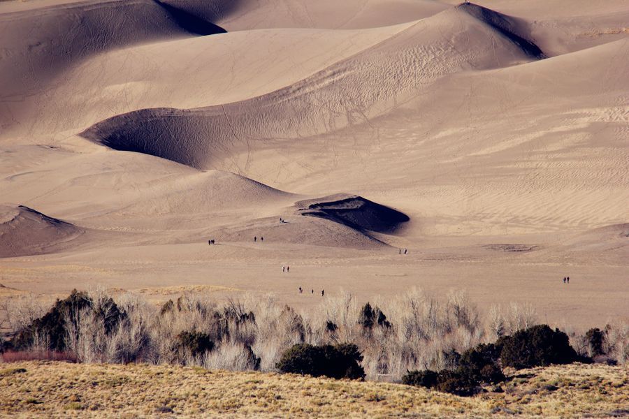 Great Sand Dunes NP in undefined region of undefined