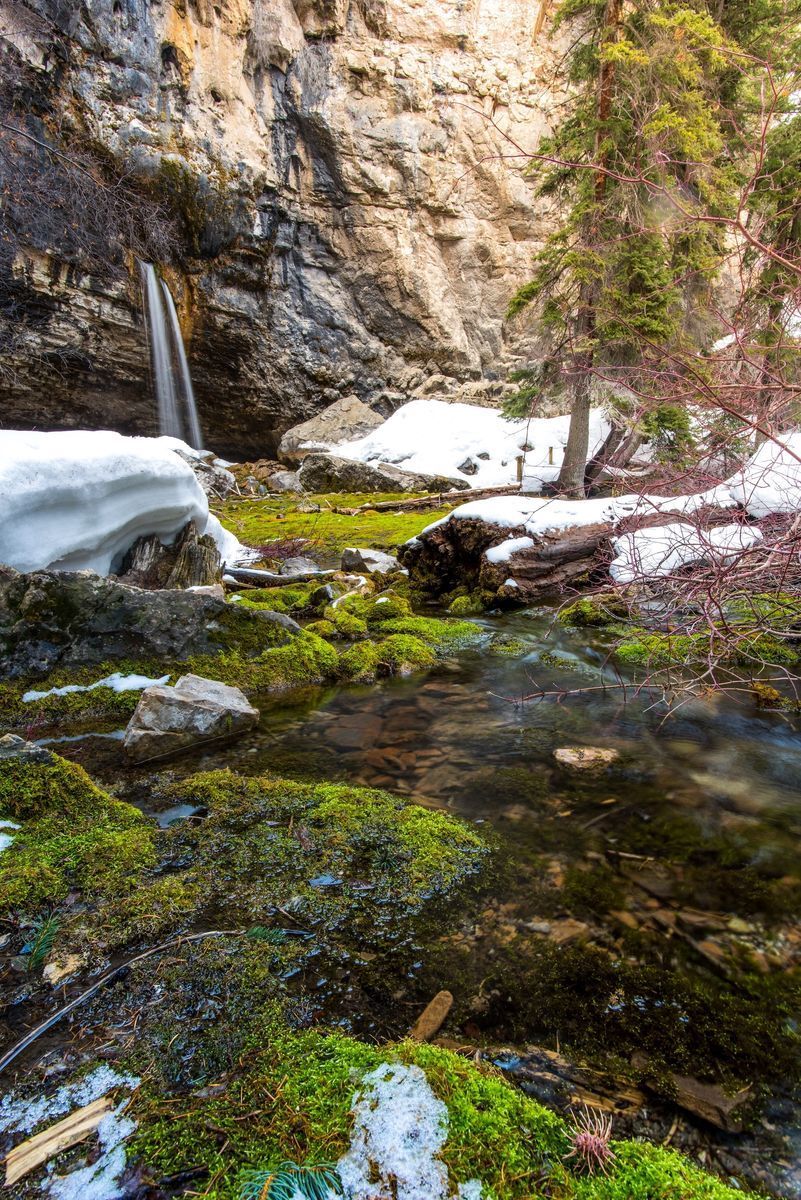 Hanging Lake Trail in undefined region of undefined