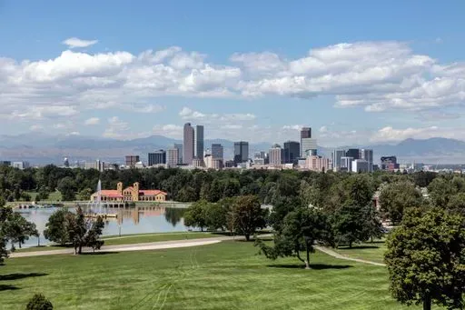 City Park in Denver region of Colorado