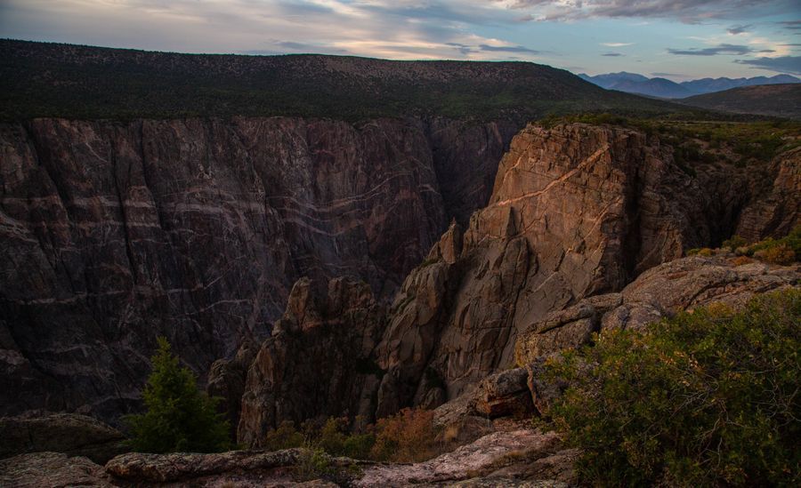 Black Canyon of the Gunnison NP in undefined region of undefined