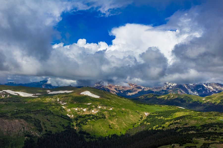 Trail Ridge Road in undefined region of undefined