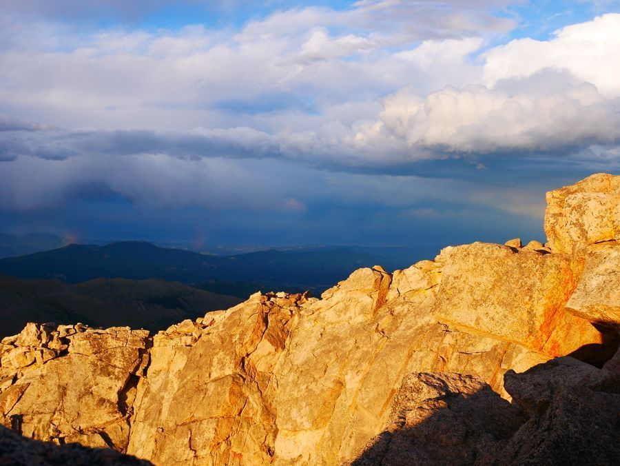 Mount Evans in undefined region of undefined