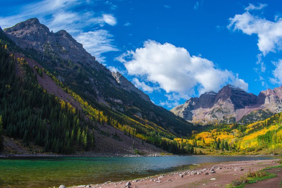 Maroon Bells in undefined region of undefined