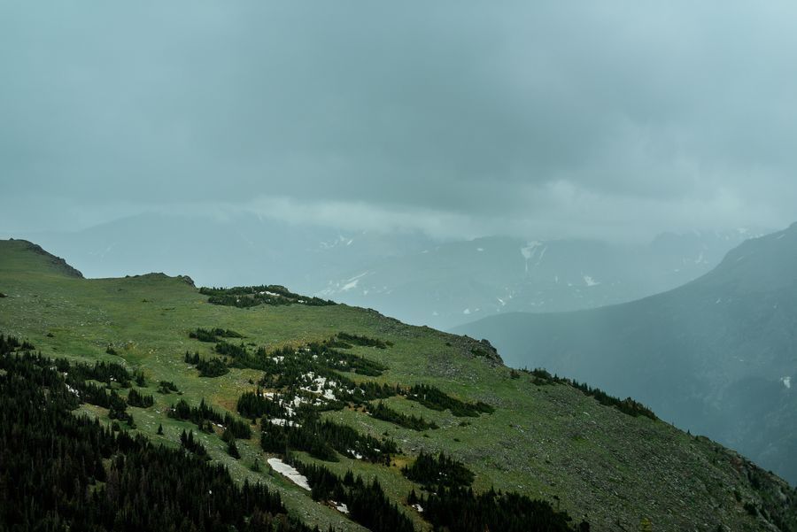 Trail Ridge Road in undefined region of undefined