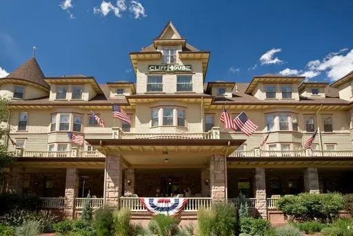 Cliff House at Pikes Peak in Colorado Springs region of Colorado