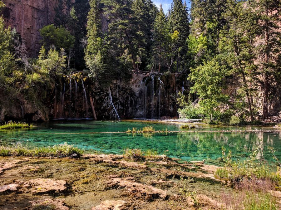 Hanging Lake Trail in undefined region of undefined