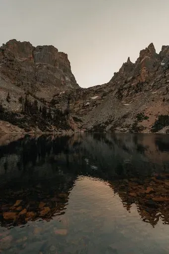 Emerald Lake Trail in Rocky Mountains region of Colorado