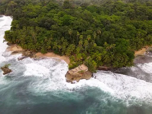 Gandoca-Manzanillo Wildlife Refuge in Puerto Viejo region of Costa Rica
