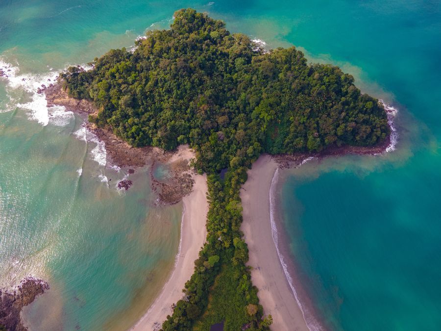 Manuel Antonio Beach in undefined region of undefined