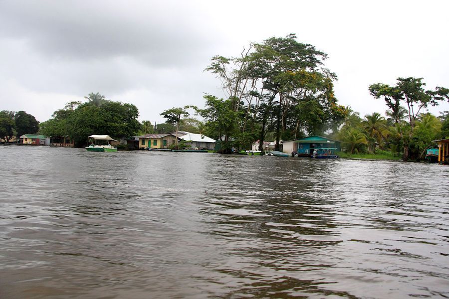 Tortuguero Village in undefined region of undefined