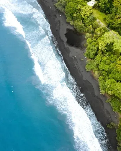 Playa Negra in Puerto Viejo region of Costa Rica