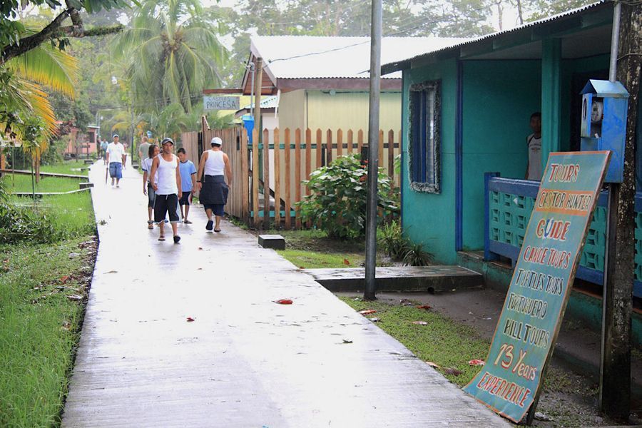 Tortuguero Village in undefined region of undefined