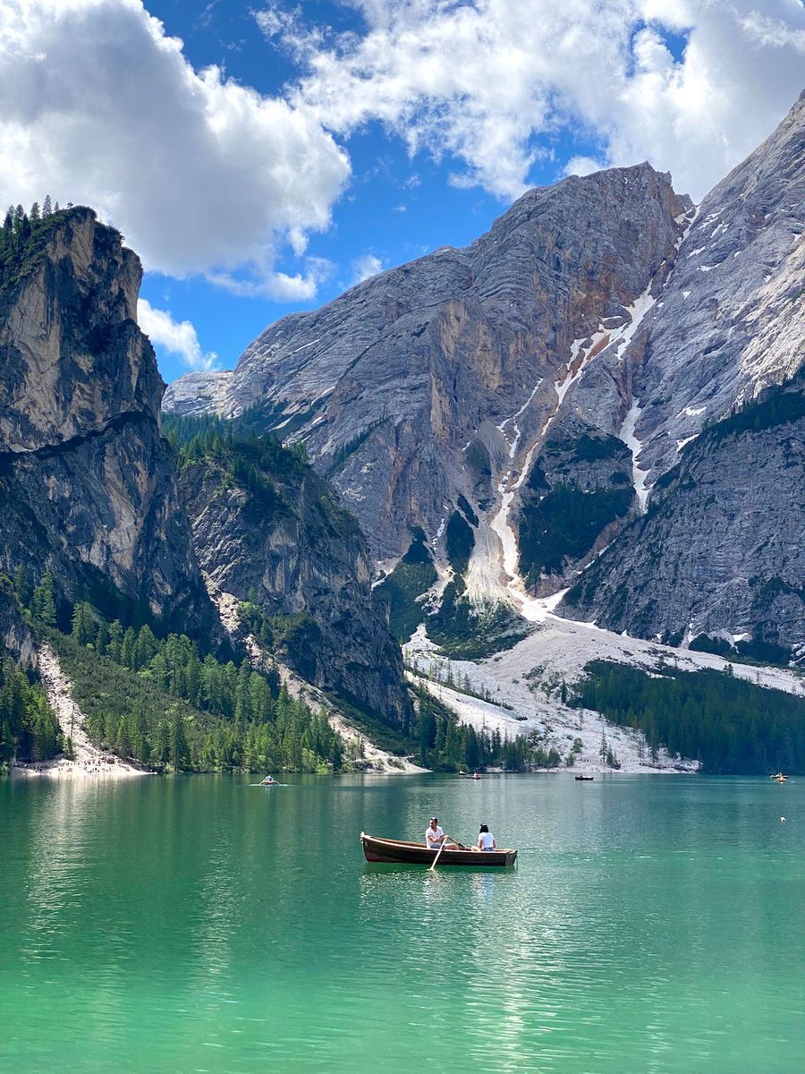 Lago di Braies in undefined region of undefined