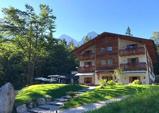 Chalet Tovel in Non Valley region of Dolomites