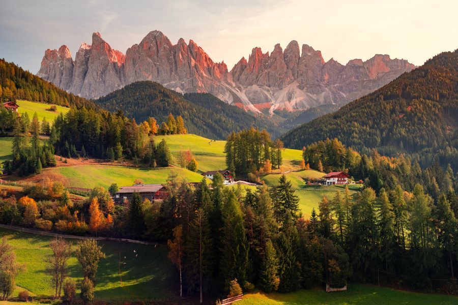 Val di Funes in undefined region of undefined