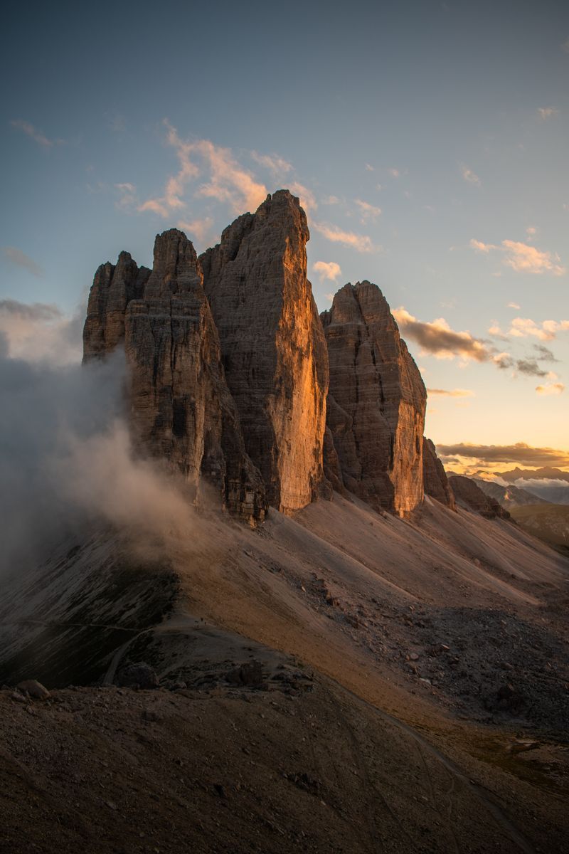 Tre Cime di Lavaredo in undefined region of undefined