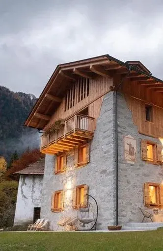 Pimont Alpine Chalet in Brenta region of Dolomites