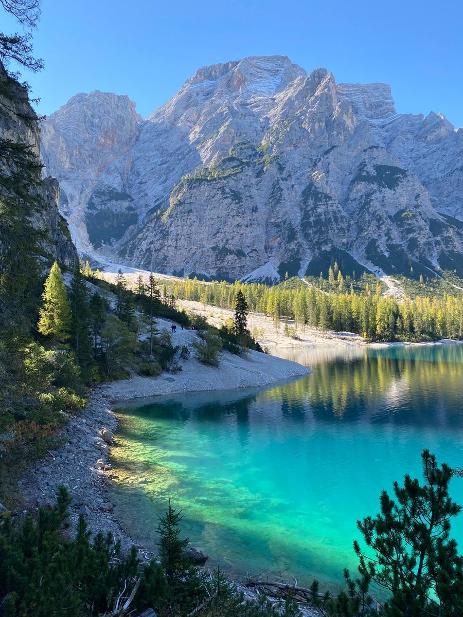 Lago di Braies in undefined region of undefined