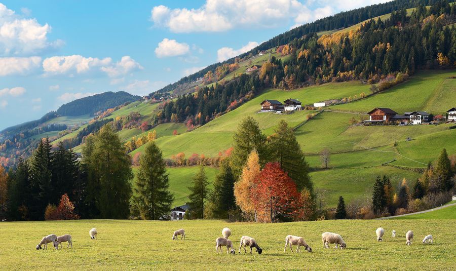 Val di Funes in undefined region of undefined