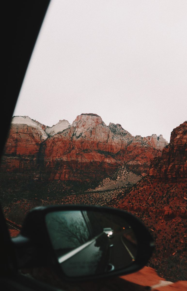 Zion Scenic Drive in undefined region of undefined