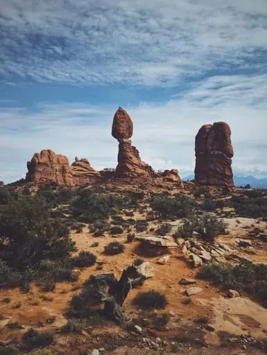 Balanced Rock in Moab region of Grand Circle