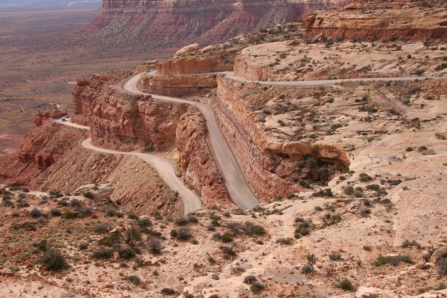 Moki Dugway in undefined region of undefined