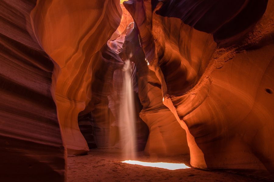 Antelope Canyon in undefined region of undefined