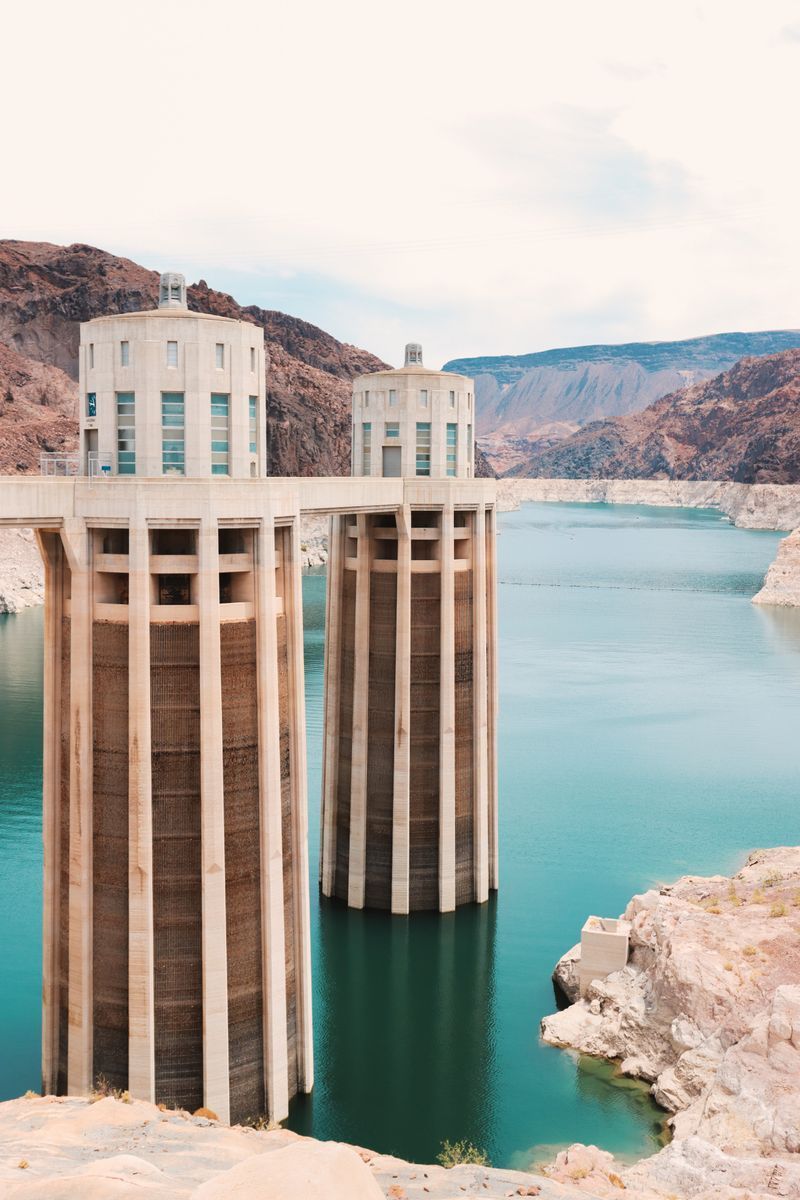 Hoover Dam in undefined region of undefined