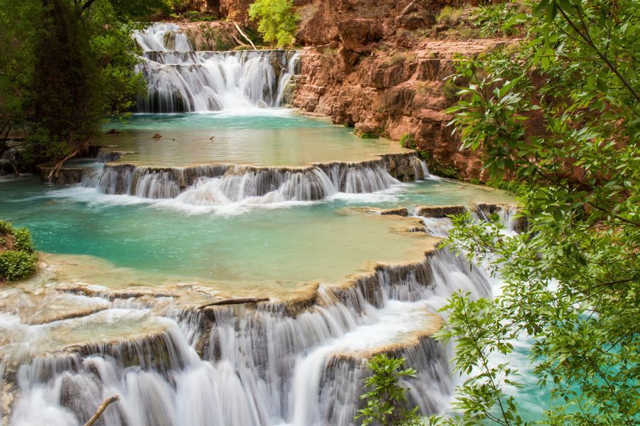 Havasu Falls in undefined region of undefined