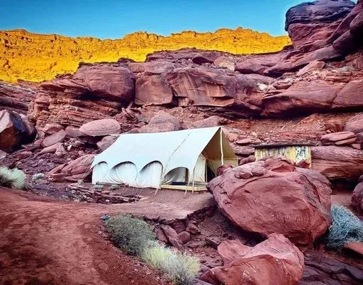 Luxury Tents by Kenneth in Moab region of Grand Circle