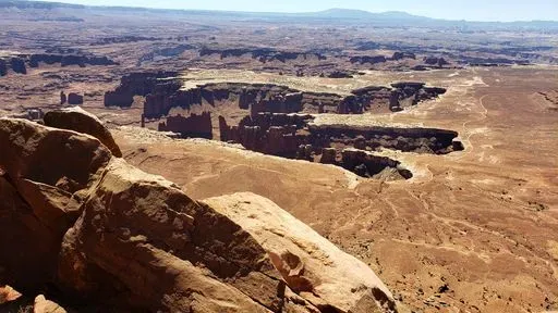 Grand View Point in Moab region of Grand Circle