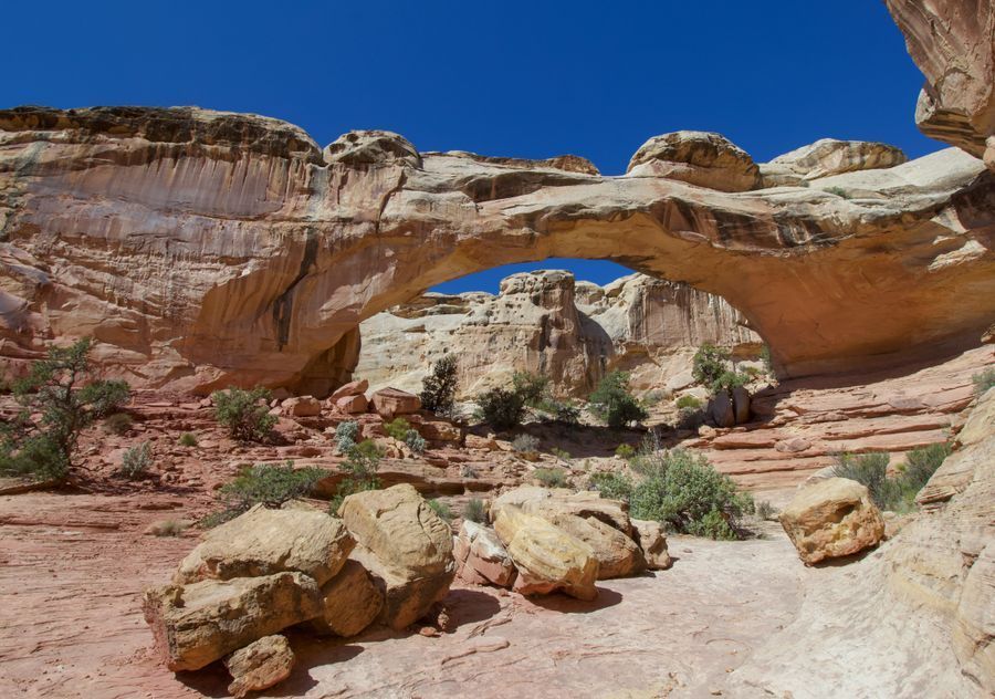 Hickman Natural Bridge in undefined region of undefined